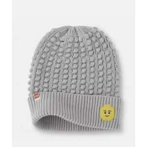 Adult LEGO Minifigure Patch Beanie Hat - LEGO® Collection x Target Grey